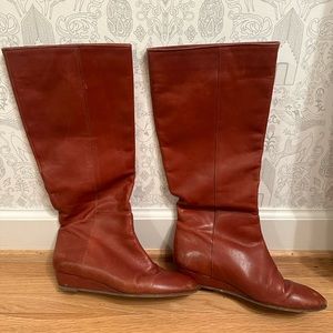 Loeffler Randall wedge boots